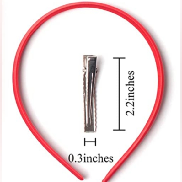 Gorgeous Red and Green Fascinator Feathers Clip Headband Holiday Collection NWT - Picture 2 of 2